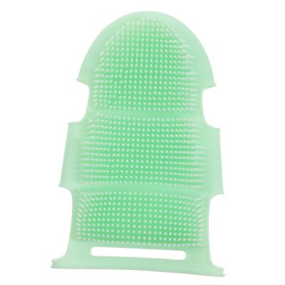 Ergonomic Silicone Bath Brush for Body and Hands