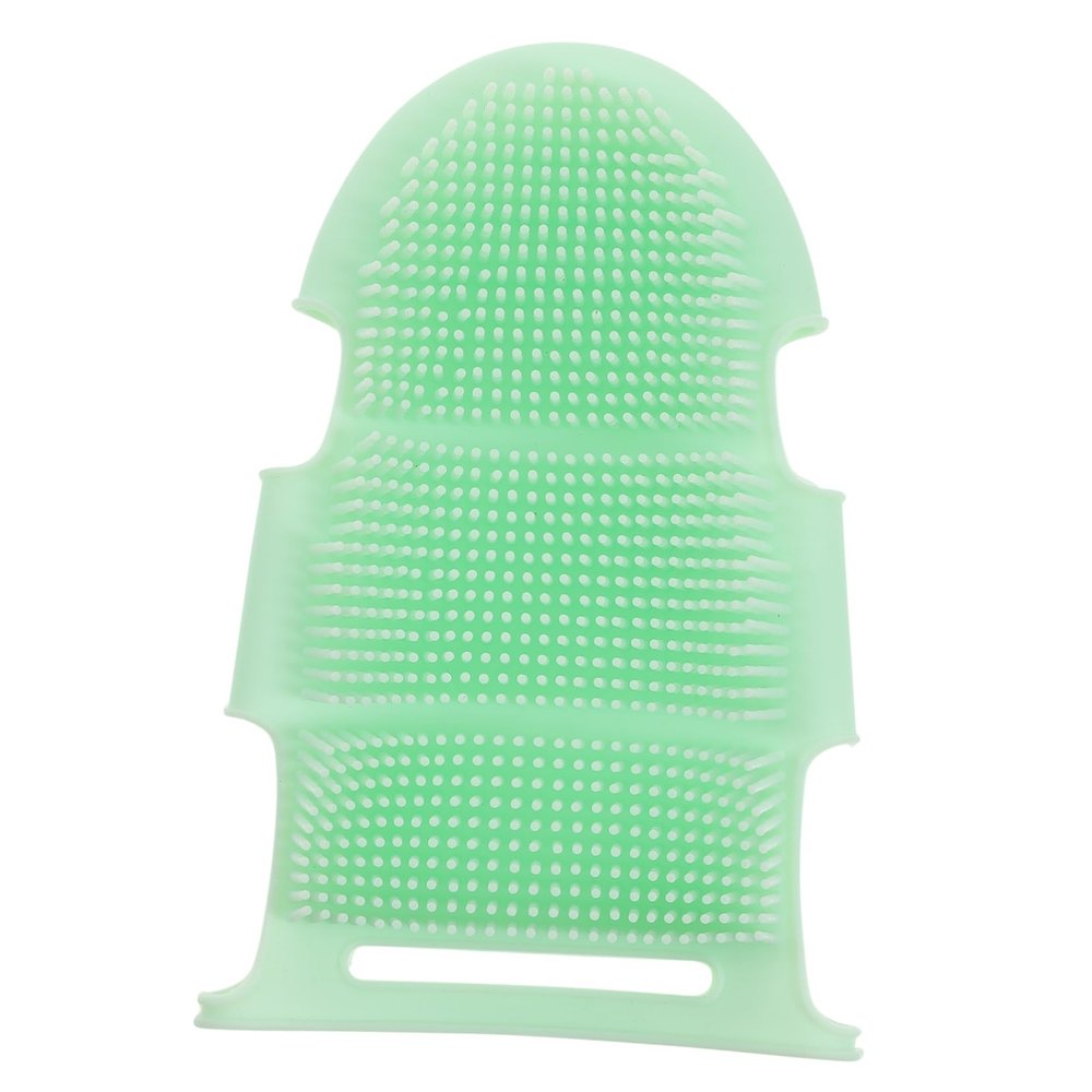 Ergonomic Silicone Bath Brush for Body and Hands