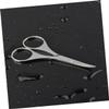 ERINGOGO Stainless Steel Eyebrow Scissors with Tapered Pointed Blades for Painless Nose Hair and Facial Hair Trimming view 2