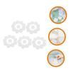 FOMIYES 50-Count Disposable Compressed Cotton Washcloths view 2