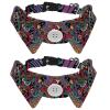 Pet Collar with Bow Tie and Bell view 1