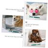 SOIMISS 2-Pack Triple-Head Dog Toothbrush view 2