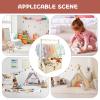 Baby Shower Organizer Cabinet, Wooden Storage for Bathroom view 4