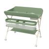 3-in-1 Foldable Baby Changing Table with Wheels, Height-Adjustable, Holds up to 25 kg, Green view 2