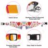 Dog Collar with Bow Tie and Bell, Adjustable Shirt-Collar Design, for Small Pets, 2 Pieces view 4