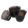 Healvian Stackable Hair Dye Bowls, Plastic, 6-Piece Set view 1
