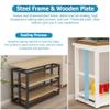 Sturdy Metal Aquarium Stand, 3-Tier Shelf for Aquariums and Terrariums view 3