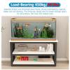Sturdy Metal Aquarium Stand, 3-Tier Shelf for Aquariums and Terrariums view 4
