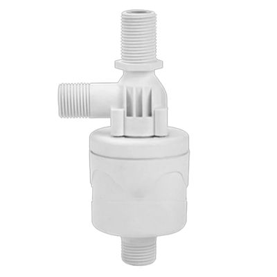 Automatic Float Valve, 1/2-Inch Water Level Control Valve for Pools, Aquariums, Livestock Tanks, and Irrigation