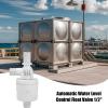 Automatic Float Valve, 1/2-Inch Water Level Control Valve for Pools, Aquariums, Livestock Tanks, and Irrigation view 2