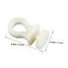 DECOMELODY Beige Curtain Track Rollers, 50-Pack, Plastic view 2