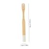 10 Bamboo Children's Toothbrushes with Non-Slip Handles view 2