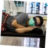 2-Pack Black EVA Sleep Eye Masks for Outdoor Camping view 3
