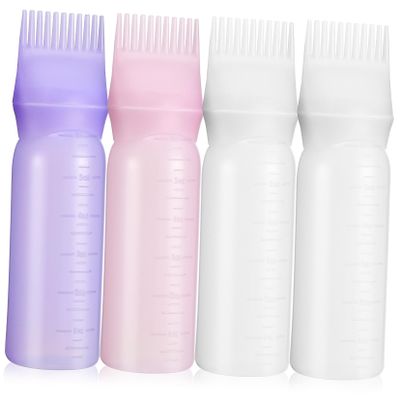 PENIKOKO Hair Dye Comb Applicator Bottle Set with Root Comb