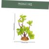 VERDANVERSE Artificial Reptile Plant for Terrariums and Aquariums, Realistic Plastic Decor view 2