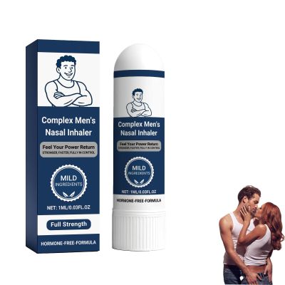 Men's Nasal Inhaler for Energy, Vitality, and Circulation (1)