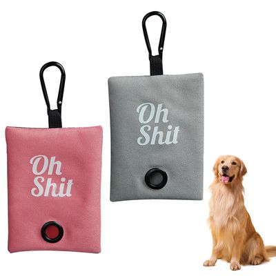 WeddHuis 2-Pack Waterproof Dog Poop Bag Dispenser
