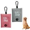 WeddHuis 2-Pack Waterproof Dog Poop Bag Dispenser view 1