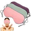 Healvian Sleep Mask, 3-Pack, Elastic Polyester, Breathable, Light-Blocking view 1