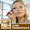 6-Color Glitter Eyeshadow Palette, Waterproof and Long-Lasting view 2