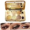 6-Color Glitter Eyeshadow Palette, Waterproof and Long-Lasting view 3
