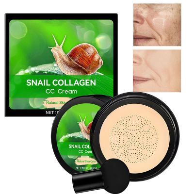 Mushroom-Shaped Moisturizing Concealer Cushion Foundation
