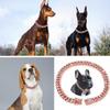 Cuban Dog Necklace with Zirconia Diamonds Rose Gold 20 cm (8 inches) view 4