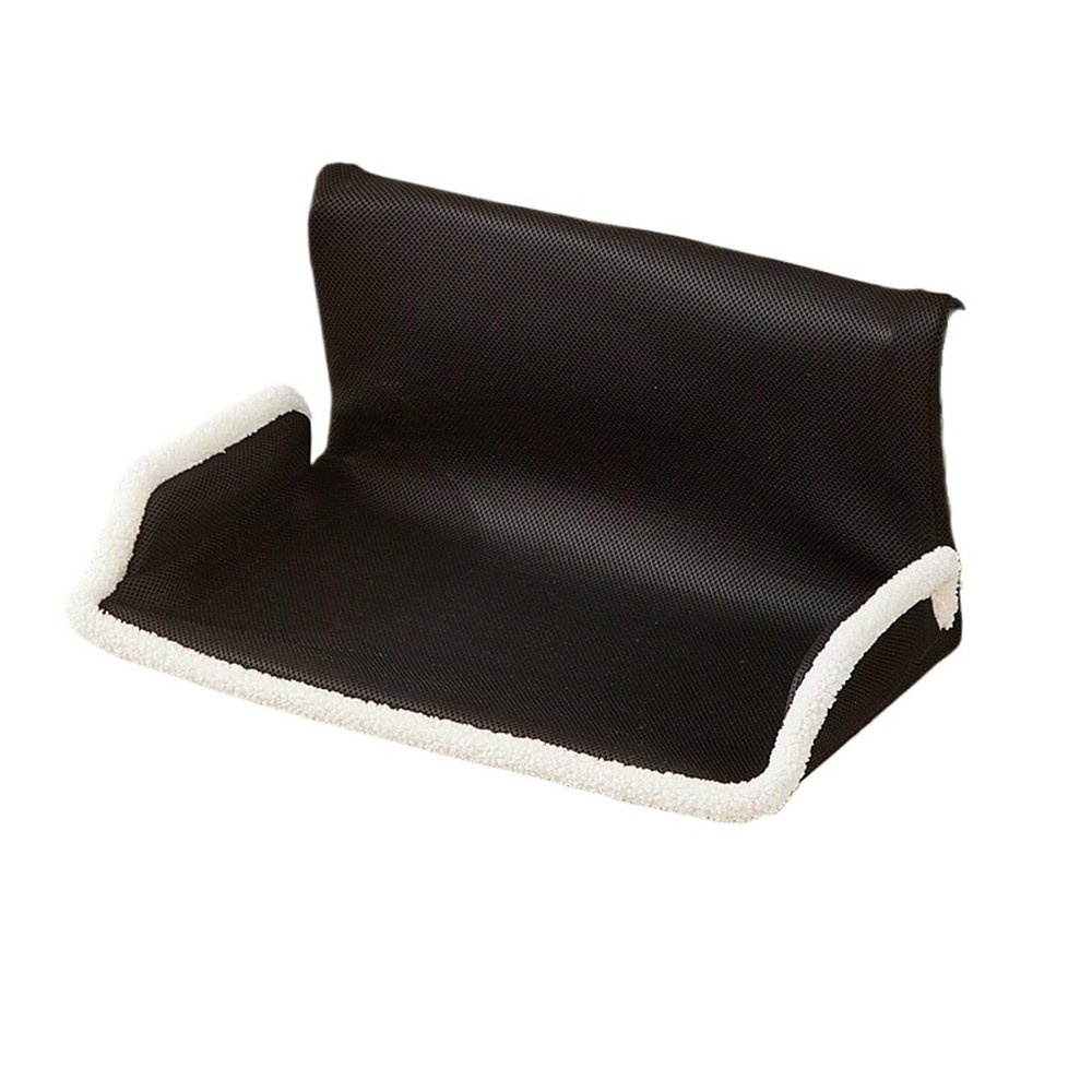 WAFOHSR Hanging Cat Bed, Removable Cat Hammock, Kitten Nest, Winter Window-Side Pet Bed, Black-S