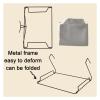 WAFOHSR Hanging Cat Bed, Removable Cat Hammock, Kitten Nest, Winter Window-Side Pet Bed, Black-S view 4