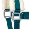 START MinkPadded Padded Nylon Stable Halter for Horses, Turquoise, Cob view 4