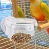 Bird Feeder for Cages - Portable Leak-Proof Bowl view 3