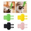 Pyasuye Corner-Mounted Cat Groomer and Massage Brush view 2