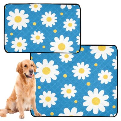 Washable Non-Slip Dog Pads for Sofa, 50.8 x 61 cm, Daisy Design, 3-Pack