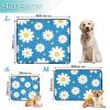 Washable Non-Slip Dog Pads for Sofa, 50.8 x 61 cm, Daisy Design, 3-Pack view 3