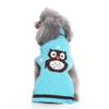 Striped Dog Sweater, Winter Knit Pullover for Medium and Large Dogs, Christmas Elk Costume view 1