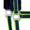 Start Adjustable Padded Horse Halter, Durable Nylon, Dark Blue/Green, Full (Warmblood) view 4