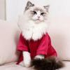 Pet Clothing, Summer Shirt, Iridescent, Breathable, Thin, Nonstick-Coated Traditional Chinese Cat Dress view 4
