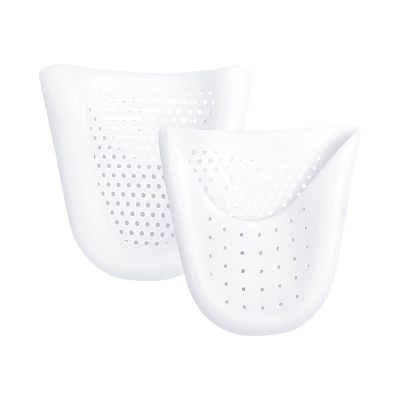 KMGDM Breathable Gel Toe Caps for Ballet, Dance, Pointe Shoes and High Heels