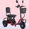 Compact 3-Wheel Folding Electric Mobility Scooter with Front Basket view 2