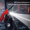 Compact 3-Wheel Folding Electric Mobility Scooter with Front Basket view 4