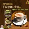 MASSIMO Cappuccino Dubai Chocolate Style, 10 x 500 g Instant Drink Powder with Coffee, Cocoa and Pistachio view 2
