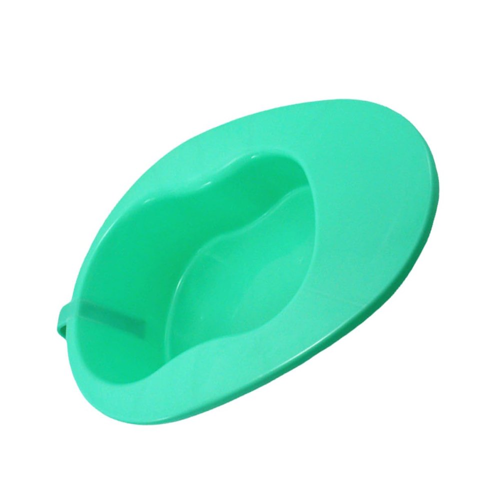 Veemoon Plastic Bedpan with Handle for Women and Bedridden Patients