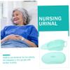 Veemoon Plastic Bedpan with Handle for Women and Bedridden Patients view 2