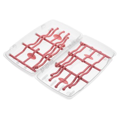 LABRIMP Foldable Baby Bottle Drying Rack with Lid