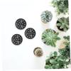 Flower Pot Drainage Mesh Pads, 10-Pack, Black Plastic, Bowl-Shaped view 3