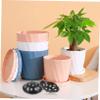 Flower Pot Drainage Mesh Pads, 10-Pack, Black Plastic, Bowl-Shaped view 4