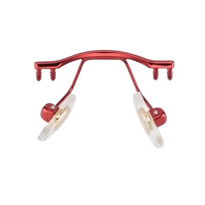 ZHUNTE Universal Eyeglass Nose Pad, 1 Pc., Wine Red