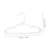 Ipetboom White Children's Hangers, 10-Pack, PP, Non-Slip view 2