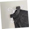 Ipetboom White Children's Hangers, 10-Pack, PP, Non-Slip view 3