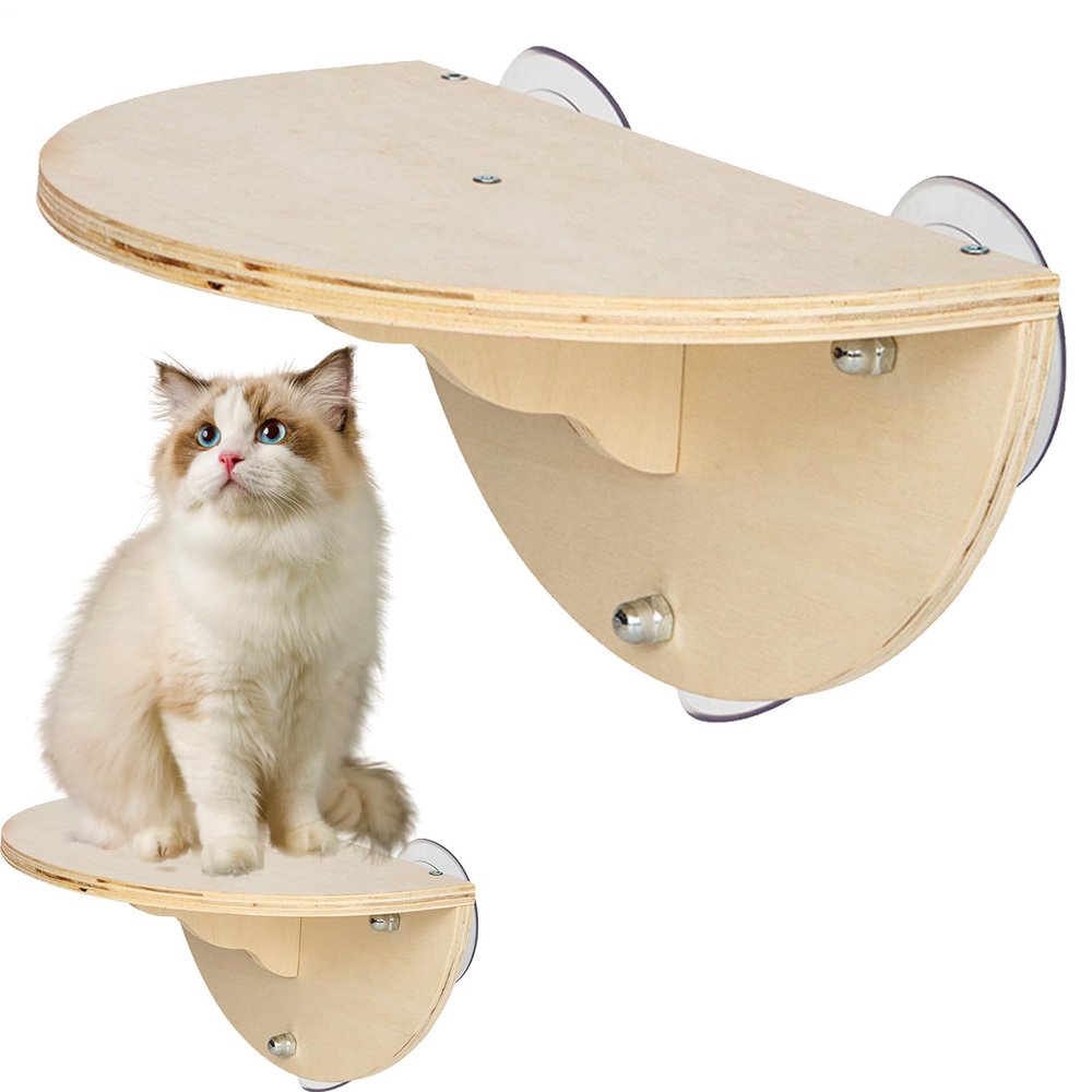 Cat Window Bed and Perch | Space-Saving Cat Seat
